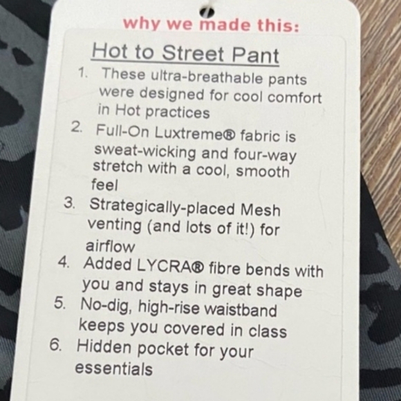 Lululemon Hot To Street Camo Mesh Legging 6 - Picture 4 of 10